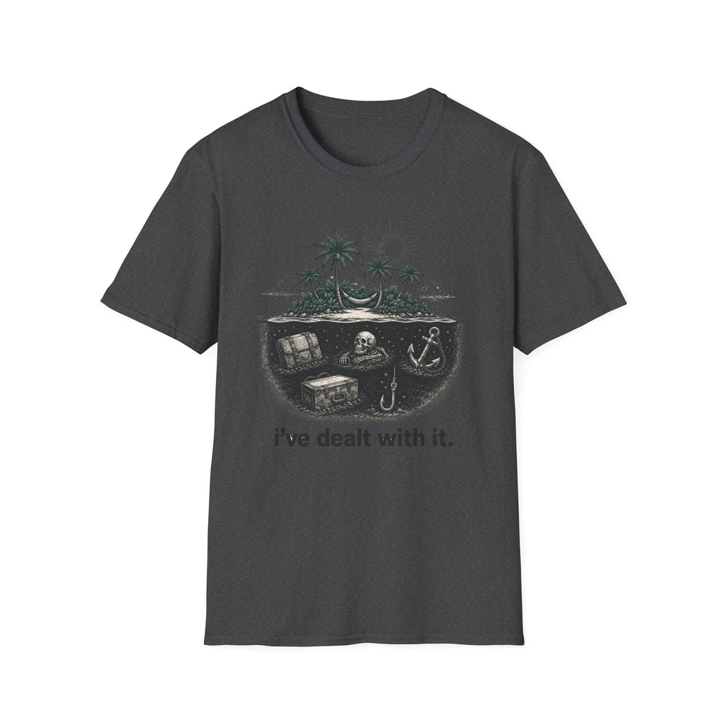 T-Shirt — 'I've Dealt With It' Skull Island Graphic Tee