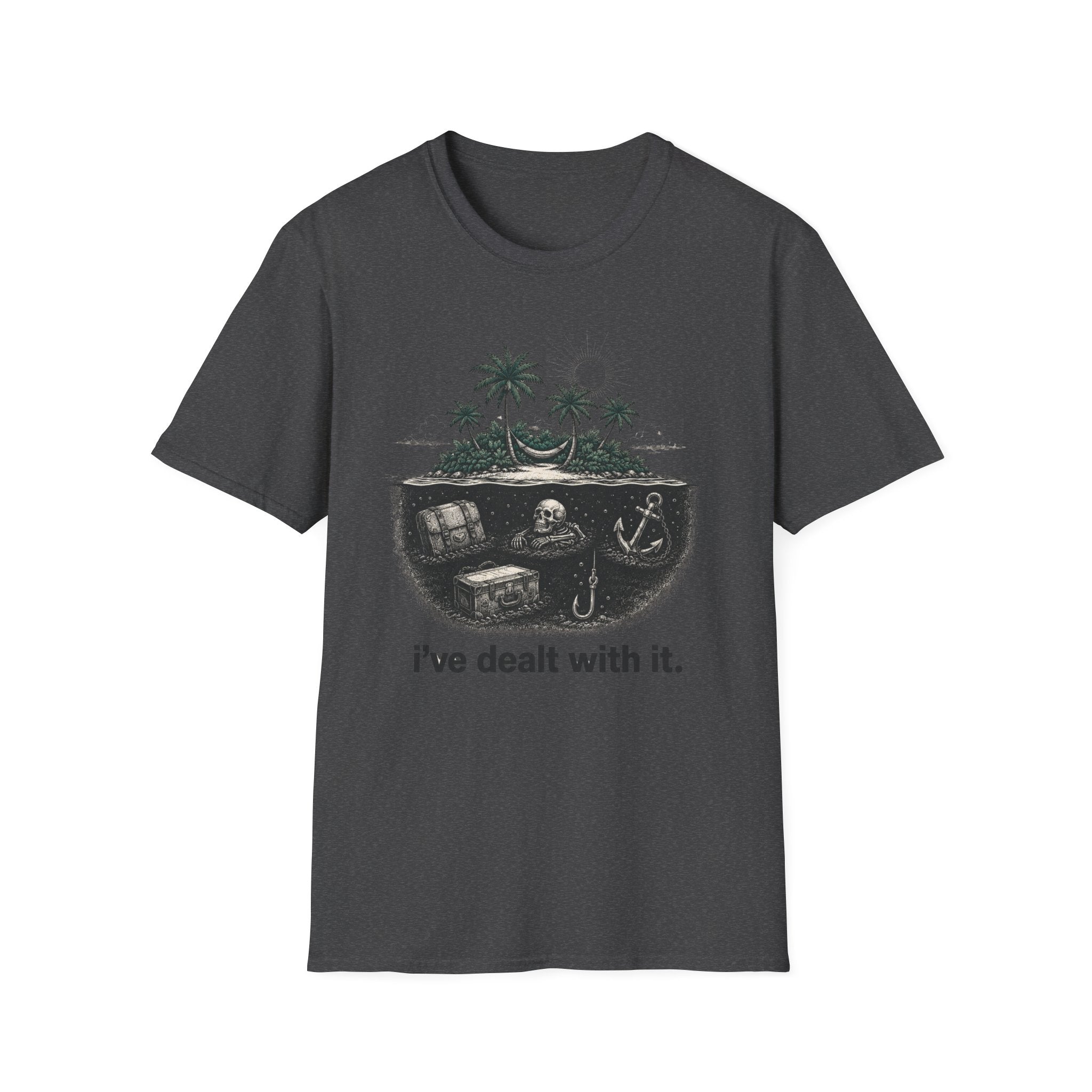 T-Shirt — 'I've Dealt With It' Skull Island Graphic Tee