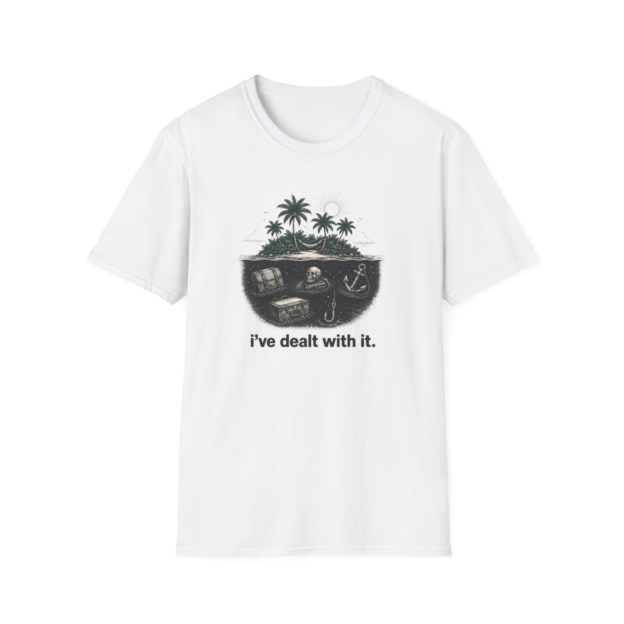 T-Shirt — 'I've Dealt With It' Skull Island Graphic Tee