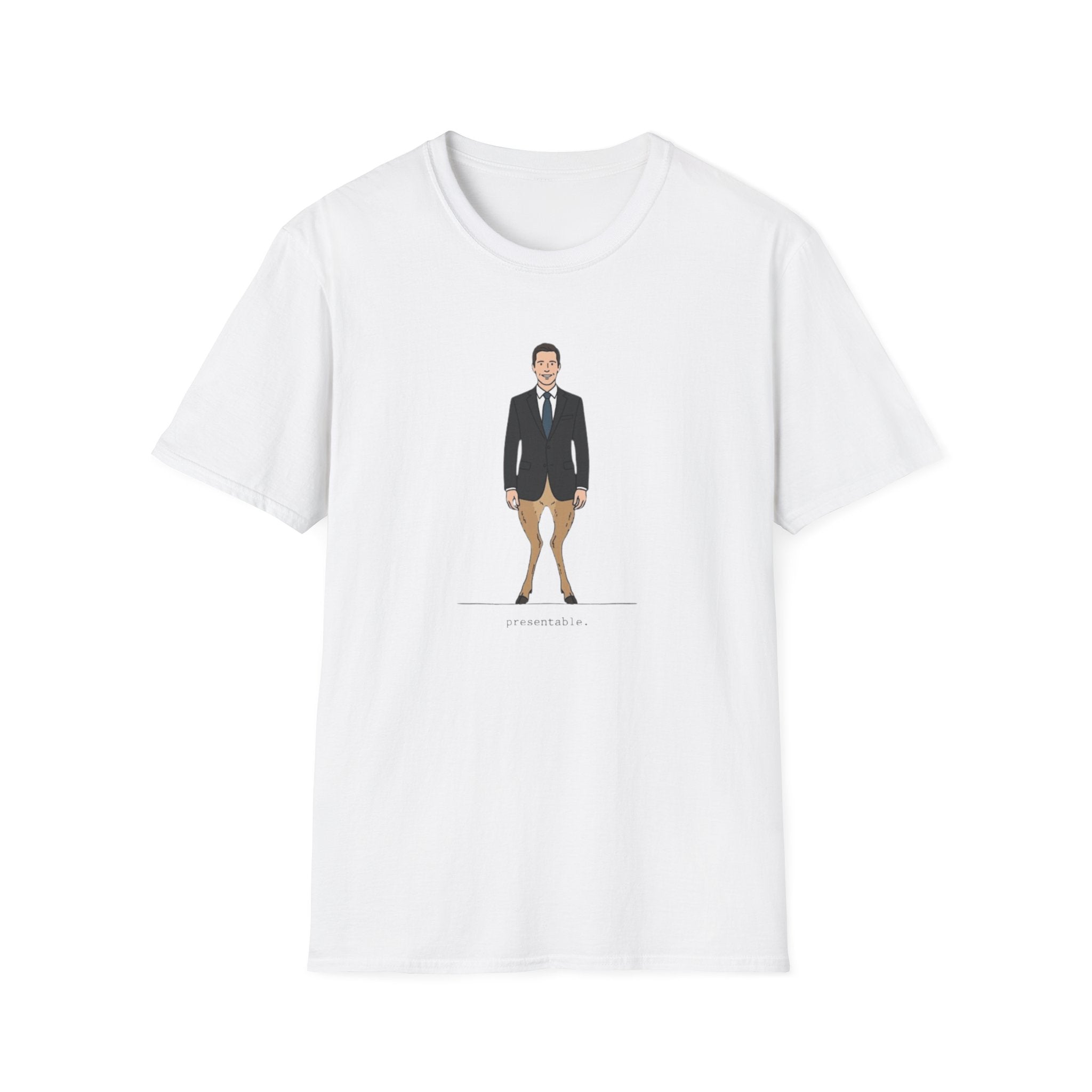 Copy of Adaptive Deer T‑Shirt — Vintage Stag Headlights Graphic Tee