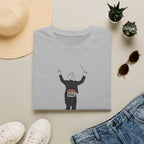 Conductor T-Shirt — Maestro with Floral Heartbeat Design
