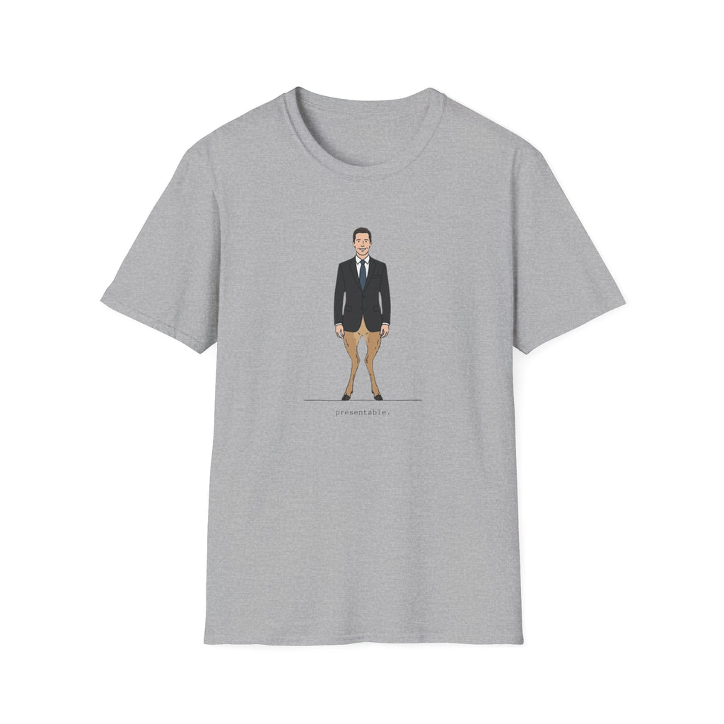 Copy of Adaptive Deer T‑Shirt — Vintage Stag Headlights Graphic Tee