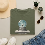 Snow Globe T‑Shirt — “It’s calm in here.” Cozy Winter Graphic Tee