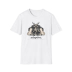 Adaptive Deer T‑Shirt — Vintage Stag Headlights Graphic Tee