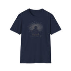 Mindful Reader Illustration Tee (Girl Reading with Butterflies)