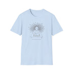 Mindful Reader Illustration Tee (Girl Reading with Butterflies)