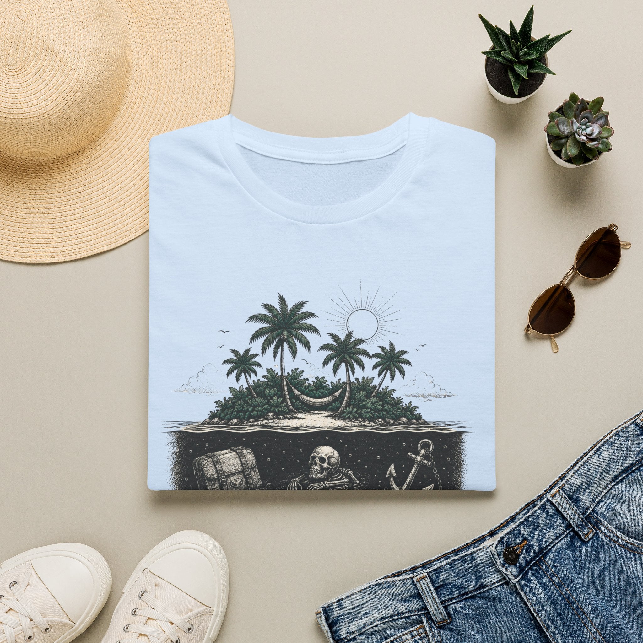 T-Shirt — 'I've Dealt With It' Skull Island Graphic Tee