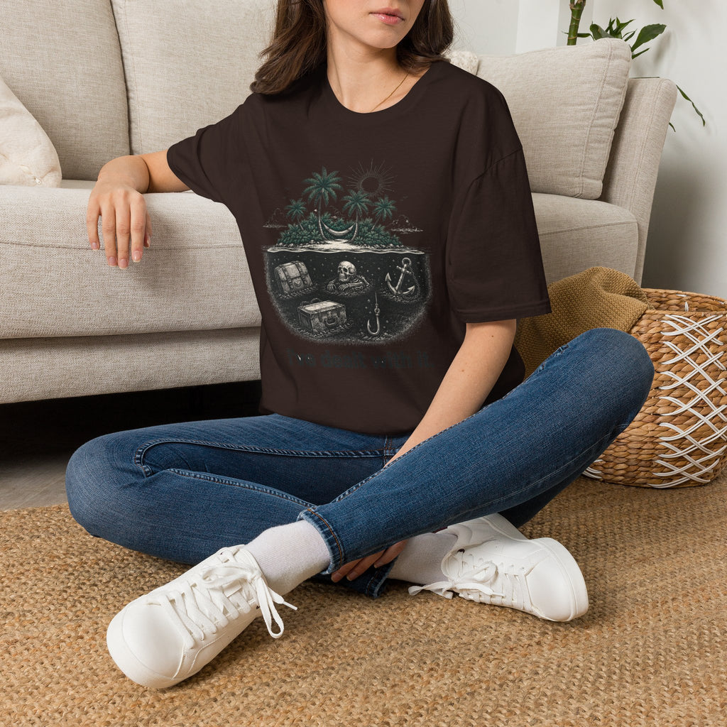 T-Shirt — 'I've Dealt With It' Skull Island Graphic Tee