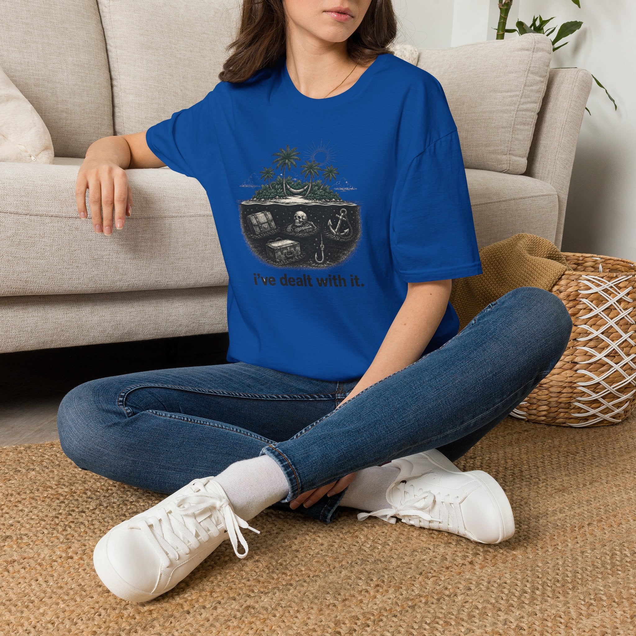 T-Shirt — 'I've Dealt With It' Skull Island Graphic Tee