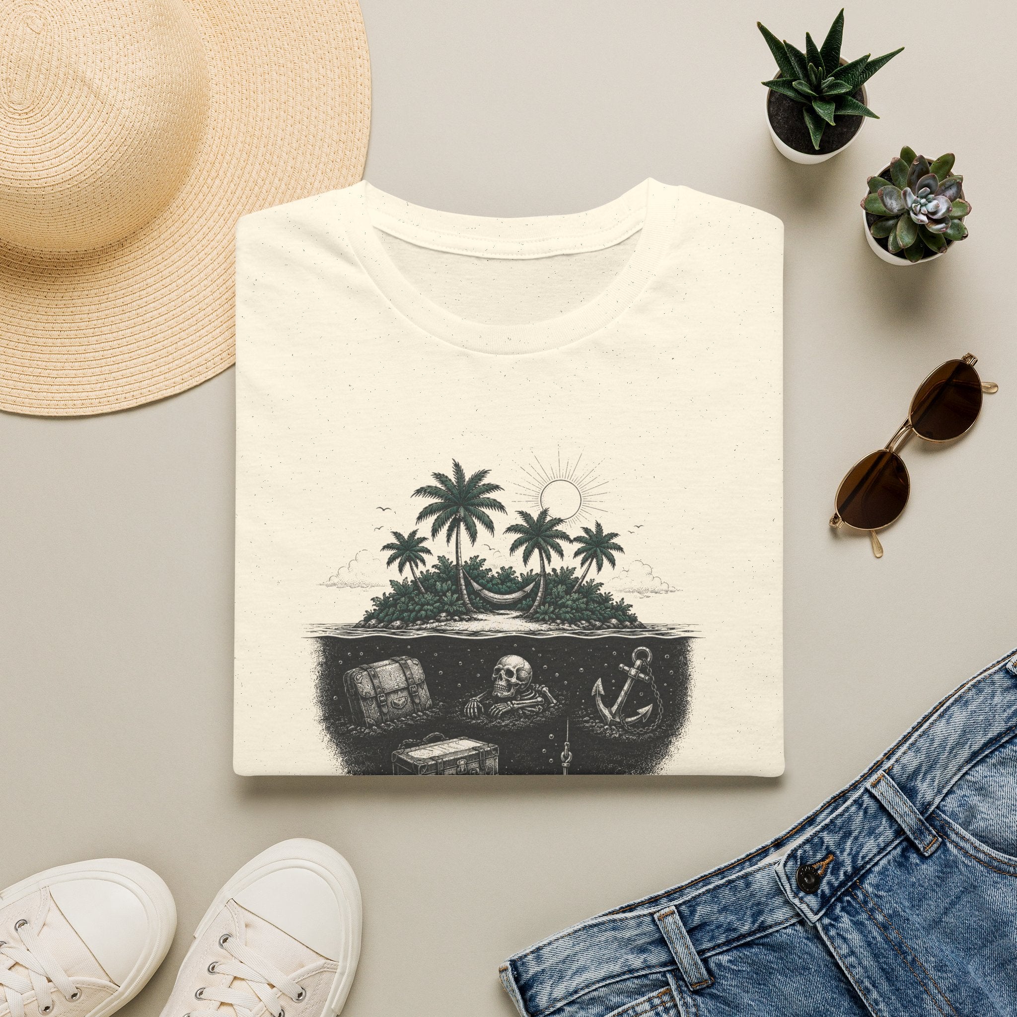 T-Shirt — 'I've Dealt With It' Skull Island Graphic Tee