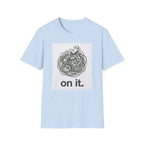 'On It.' Relaxed Scribble Graphic Tee