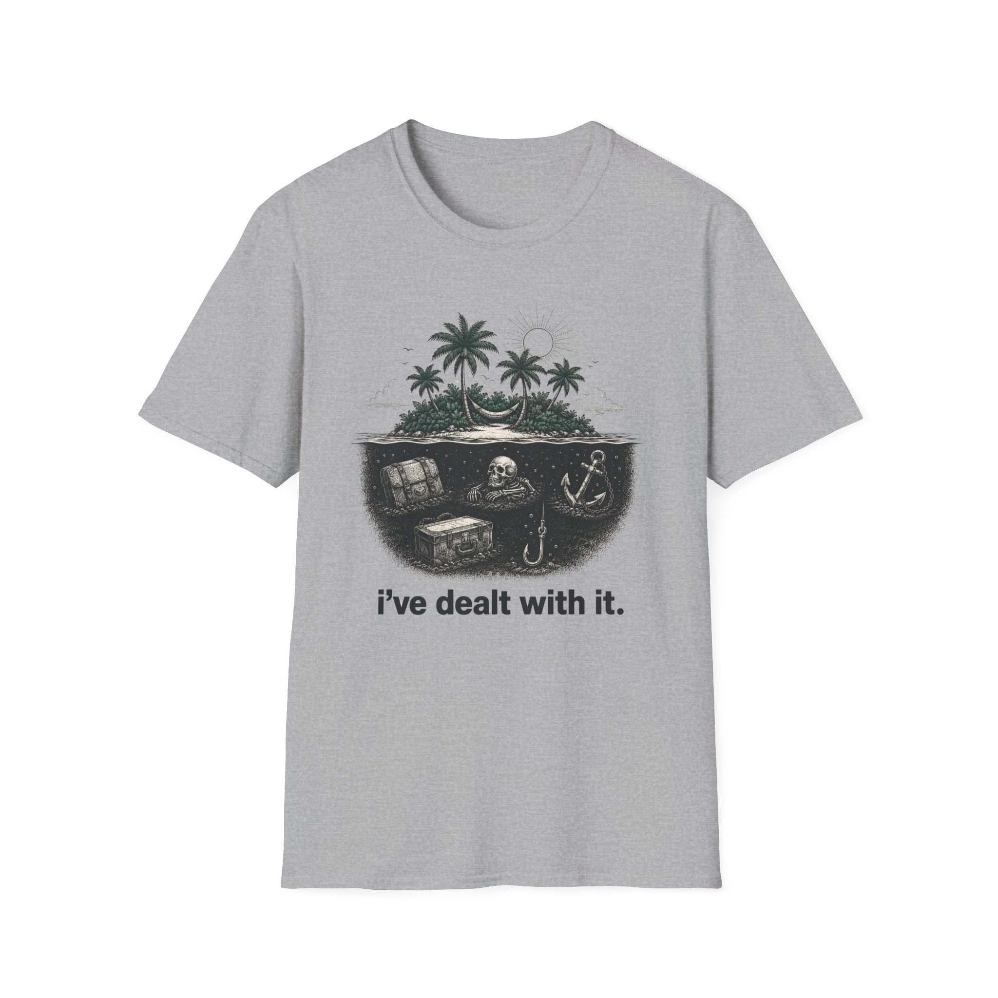 T-Shirt — 'I've Dealt With It' Skull Island Graphic Tee