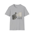 Retro Film Projector T-Shirt — 'Projecting Confidently' Vintage Cinema Tee