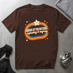 Aware Of The Pattern T-Shirt Dark Chocolate tee