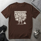 Boundaries Pending T-Shirt Dark Chocolate tee