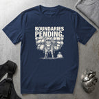 Boundaries Pending T-Shirt Navy tee