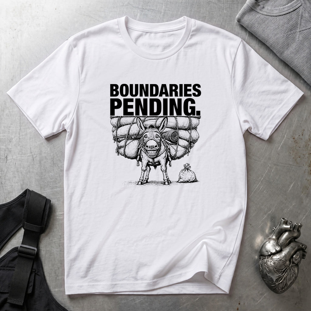Boundaries Pending T-Shirt White tee