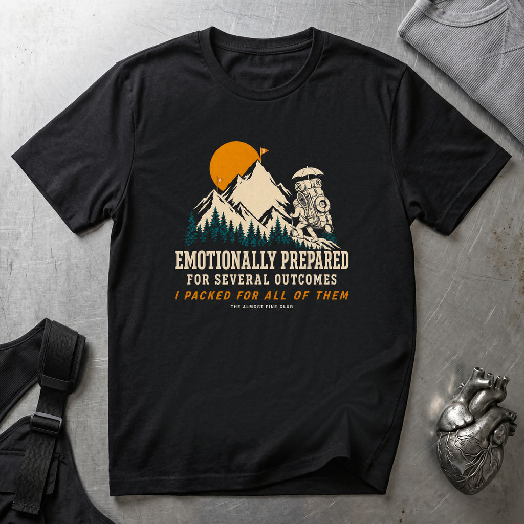 Emotionally Prepared T-Shirt Black tee