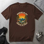 Not Working On Myself T-Shirt Dark Chocolate tee