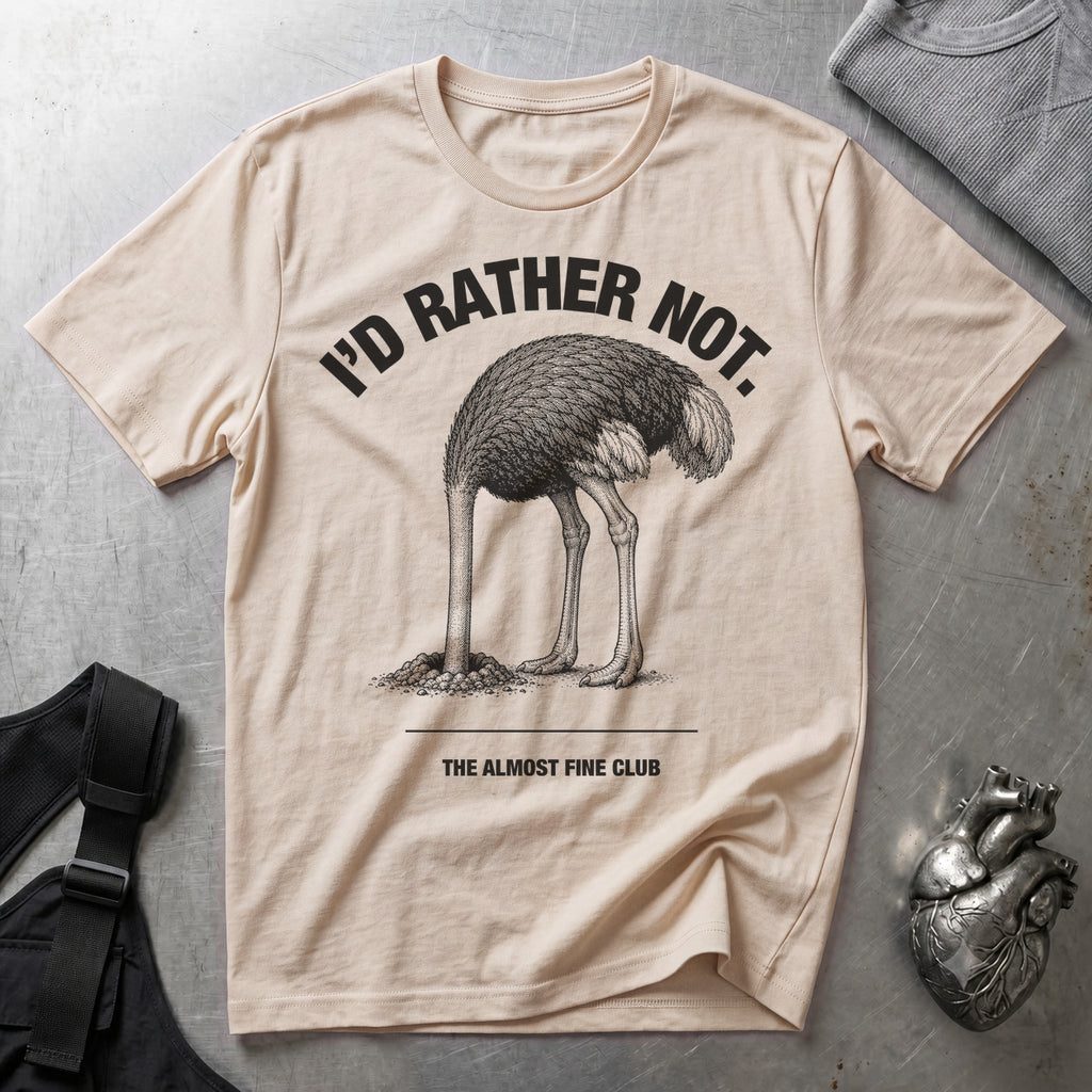 Head In Sand T-Shirt Natural tee