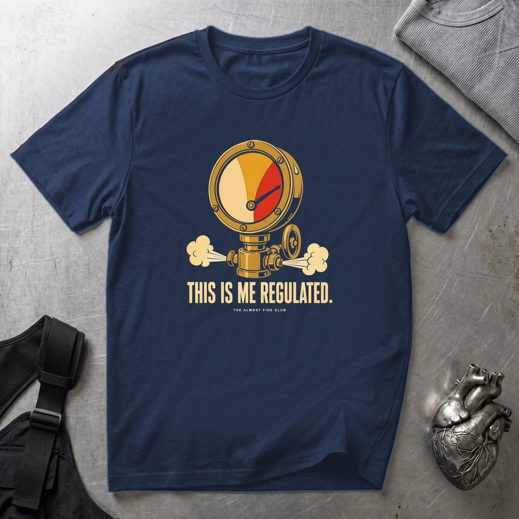 Me Regulated T-Shirt Navy tee