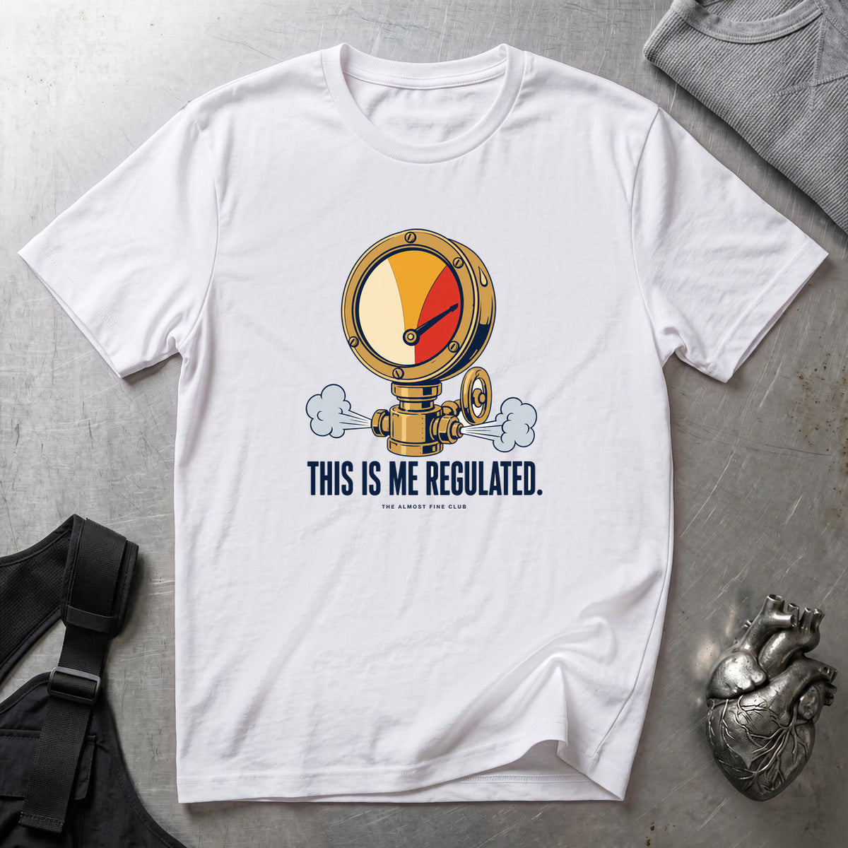 Me Regulated T-Shirt White tee